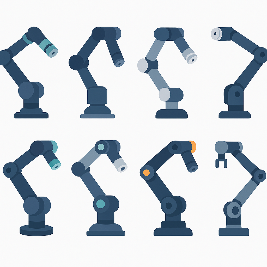 協働ロボット主要6メーカーの比較